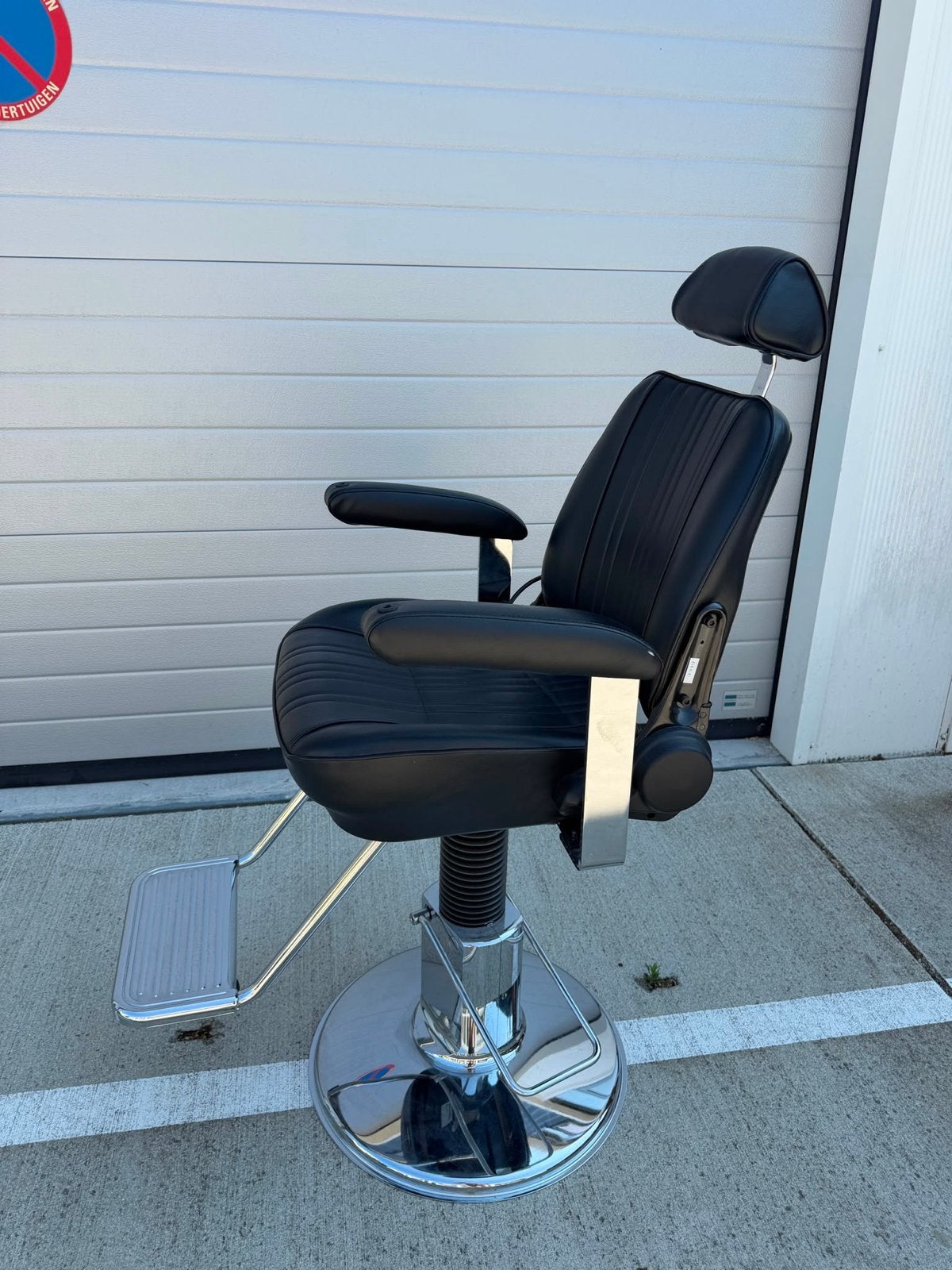 Nieuwe Belmont kapper / barbier stoel met hoofdsteun