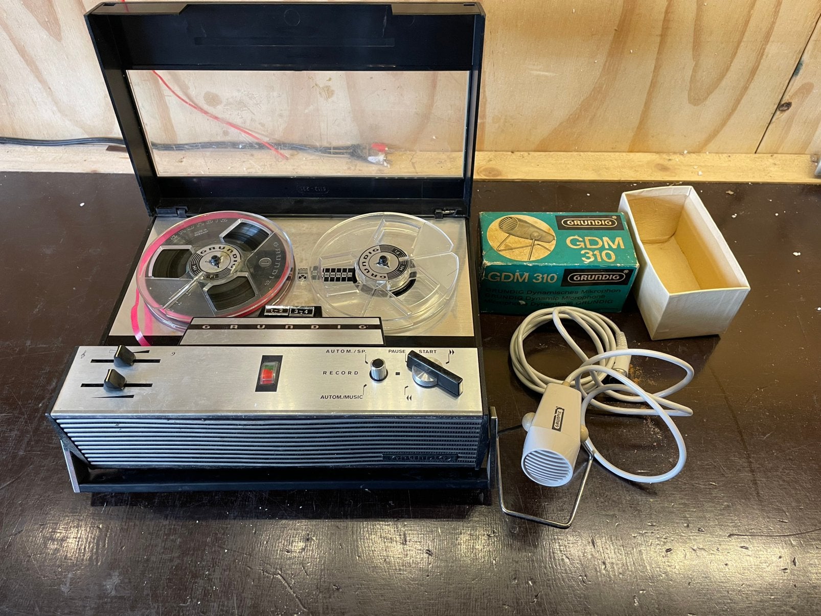 Grundig bandrecorder voor hobby, Ophalen of Verzenden, Bandrecorder