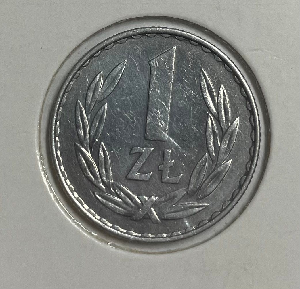 1 zloty Polen 1977, Ophalen of Verzenden, Polen
