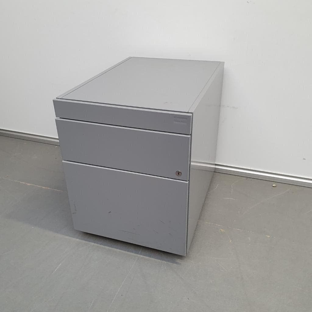 Gispen ladekast ladeblok metalen bureaukast 54x42x60 cm