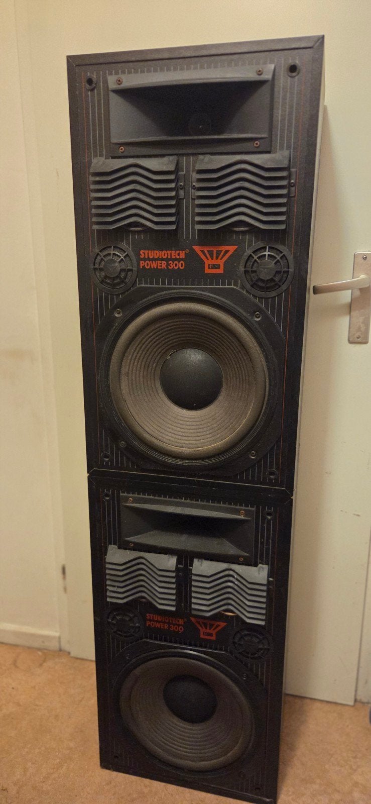 Studiotech Power 300 Luidsprekers, Audio, Tv en Foto, Vloerstaande luidspreker, Gebruikt, Geschikt voor surround/home cinema, Ophalen