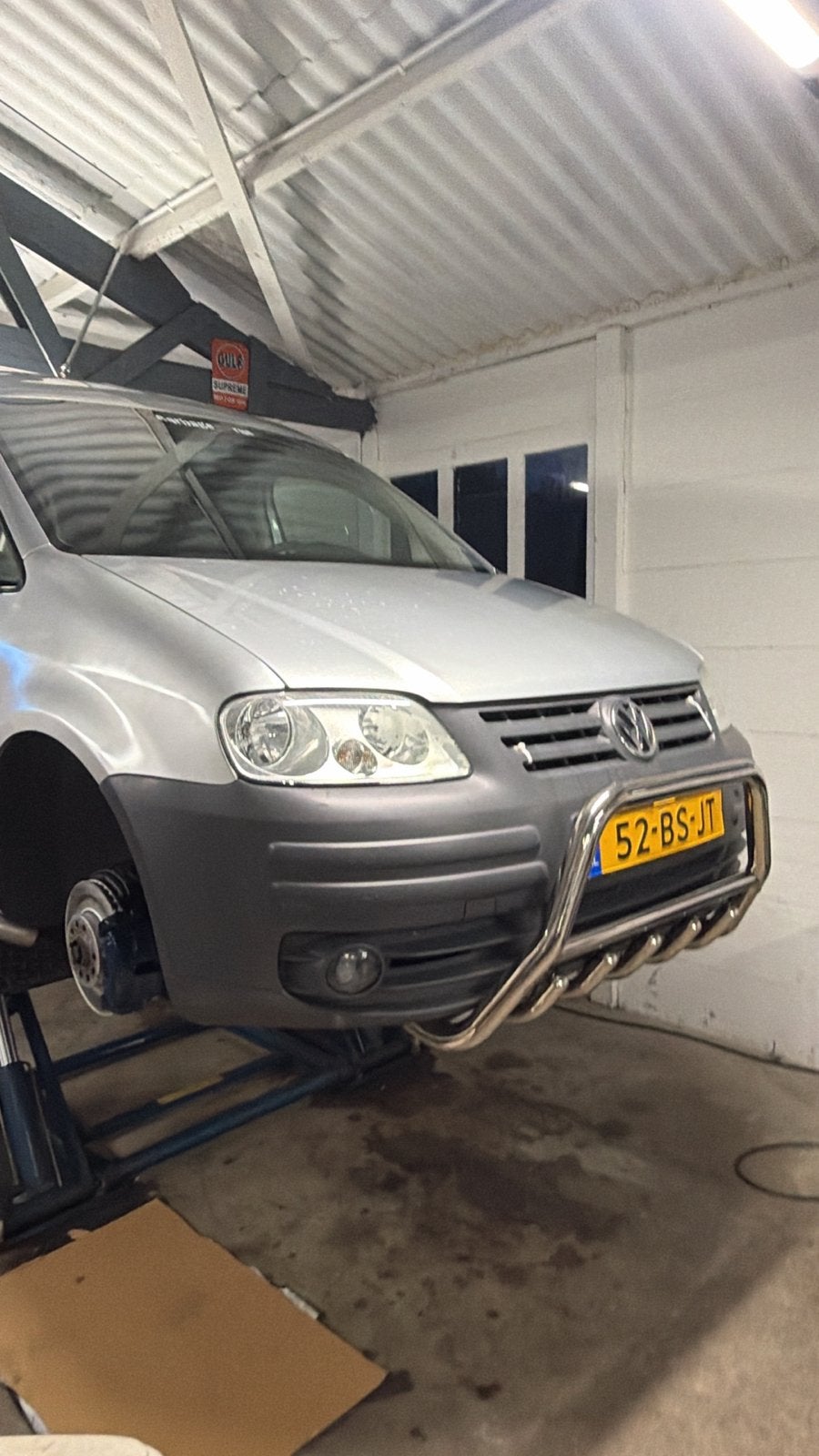 Complete voorkop Volkswagen Caddy La7w zilver, Gebruikt, Ophalen of Verzenden, Bumper, Volkswagen