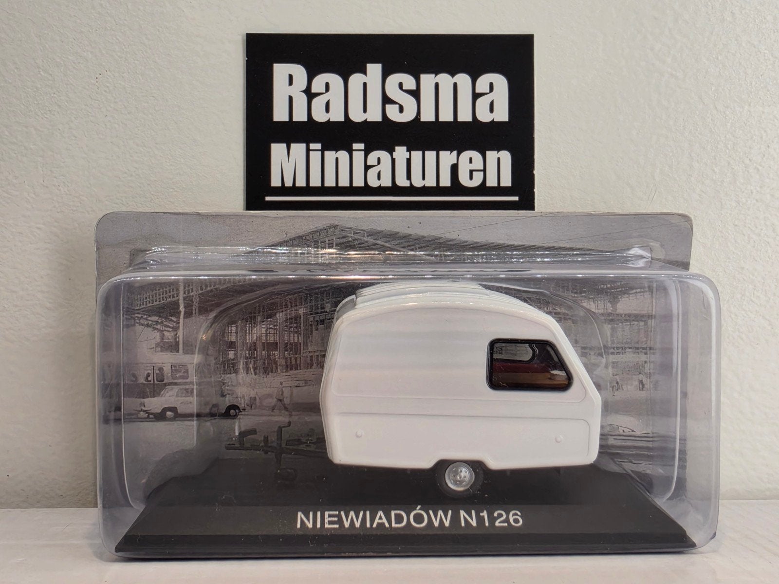 Niewaidow N126 ( Predom caravan ) 1:43 Ixo/altaya, Overige merken, Auto, Nieuw, Ophalen of Verzenden
