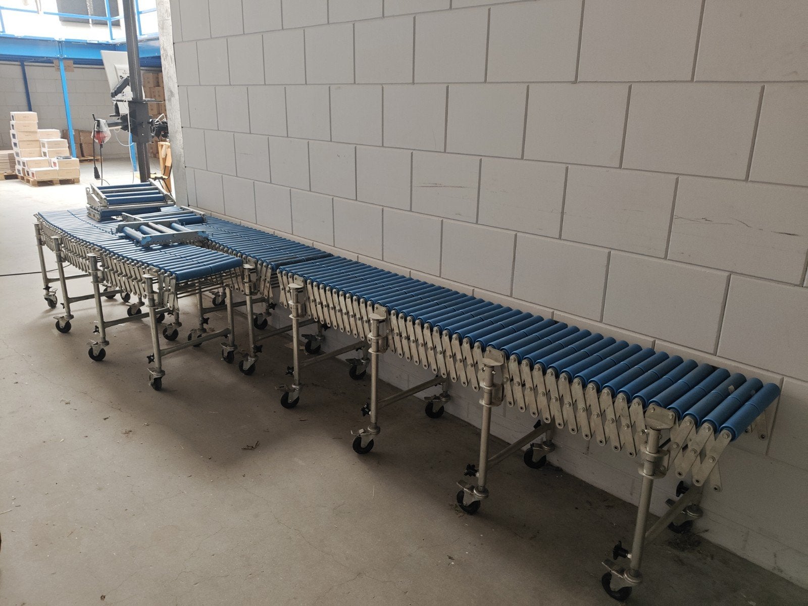 Koppelbare en uittrekbare rollerbanden voor laden/lossen, Zakelijke goederen, Machines en Bouw | Transport, Ophalen