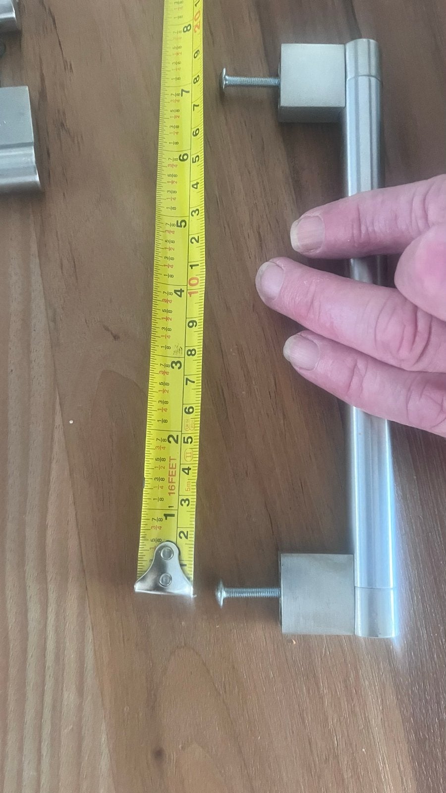 12x RVS keukengrepen, Ophalen, 100 tot 250 mm, Gebruikt, Overige typen