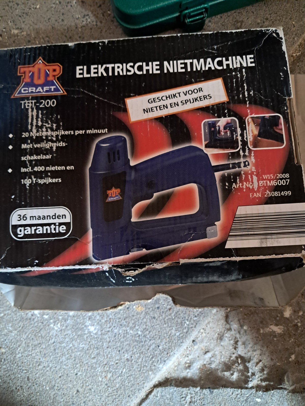 Top Craft TBT-200 Elektrische Nietmachine, Doe-het-zelf en Verbouw, Gereedschap | Handgereedschap, Ophalen of Verzenden, Gebruikt