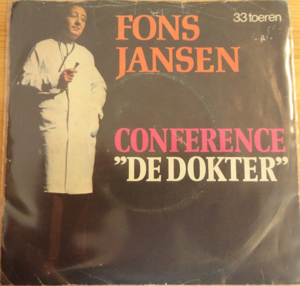 Fons Jansen > Conference de dokter, Ophalen of Verzenden, Gebruikt, 7 inch, Nederlandstalig