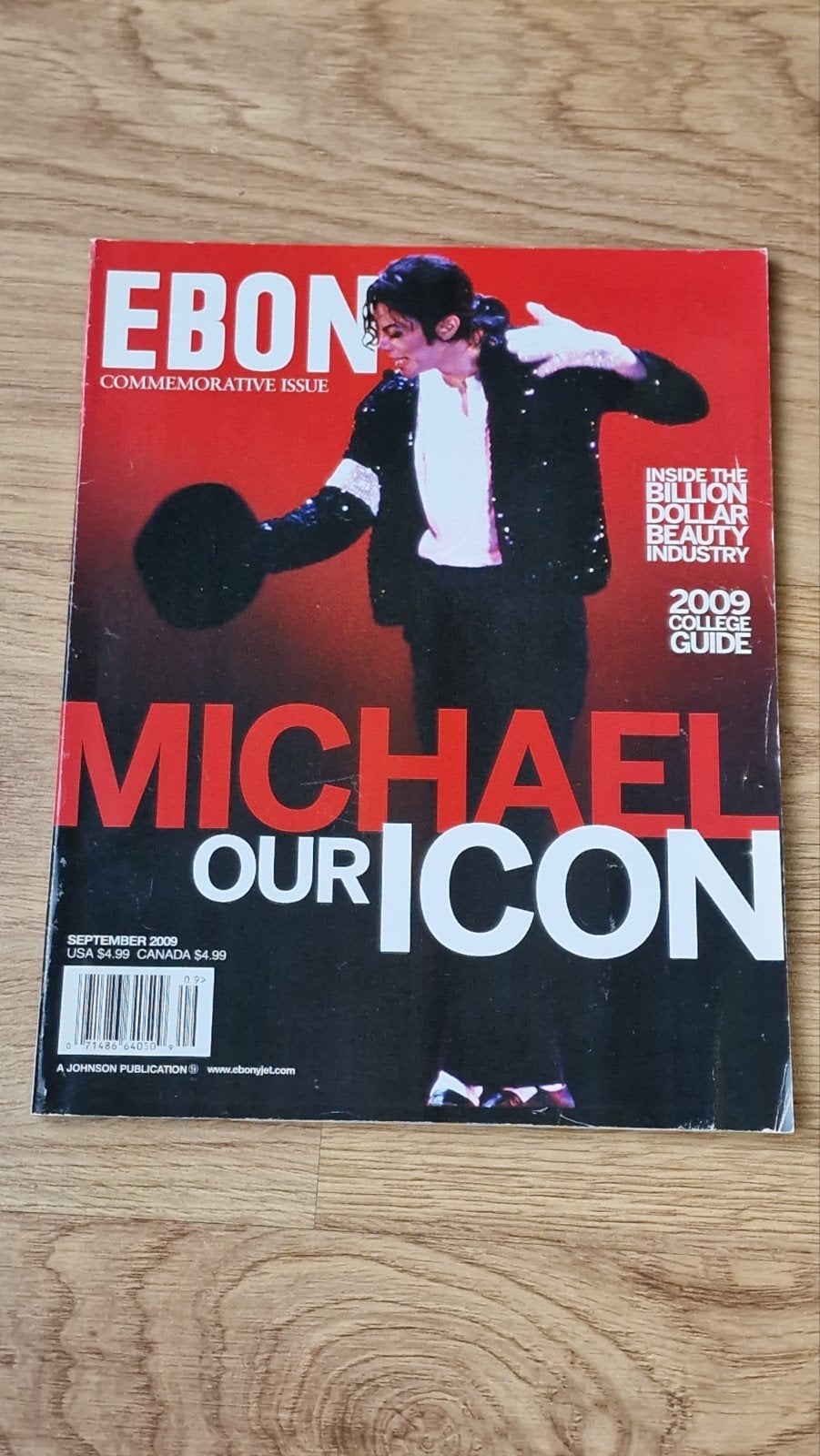 Ebony Magazine september 2009 - Michael Jackson Tribute, Ophalen of Verzenden