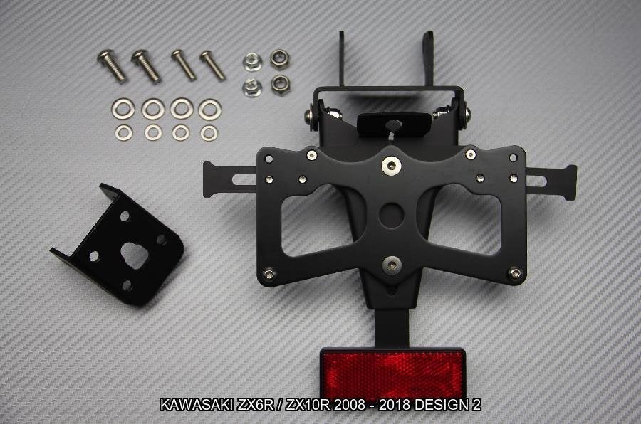 Korte Kentekenplaathouder KAWASAKI ZX6R / ZX10R 2008 - 2018, Verzenden, Nieuw