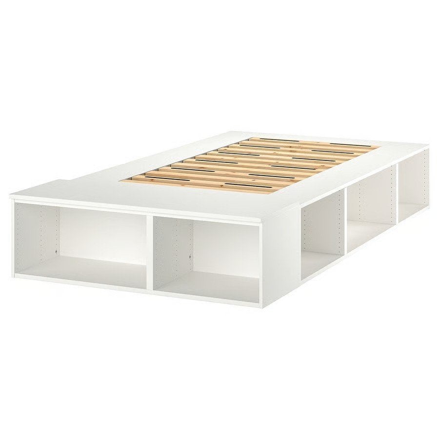 PLATSA Bed Frame van Ikea, Ophalen, Gebruikt, Minimal, Wit