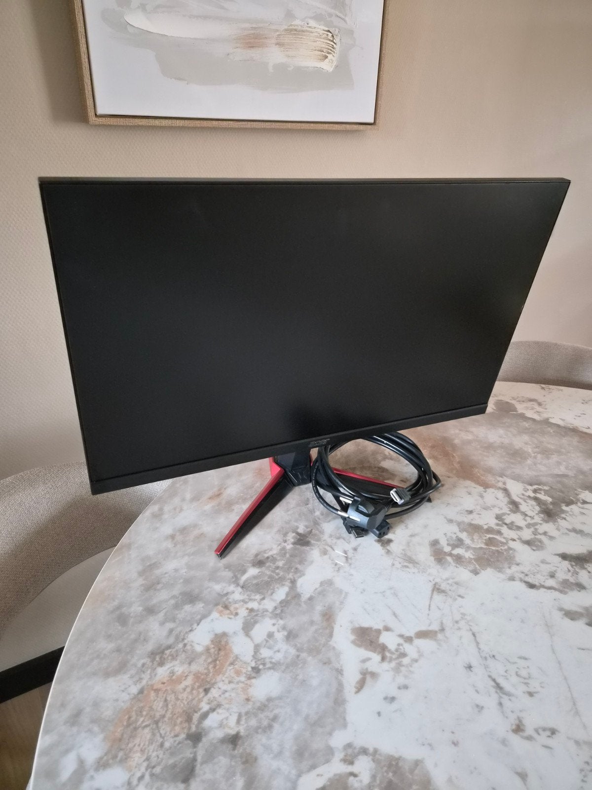 Acer NITRO game monitor 24inch + muurbevestiging, Computers en Software, HD, Ophalen of Verzenden, Zo goed als nieuw, 60 Hz of minder