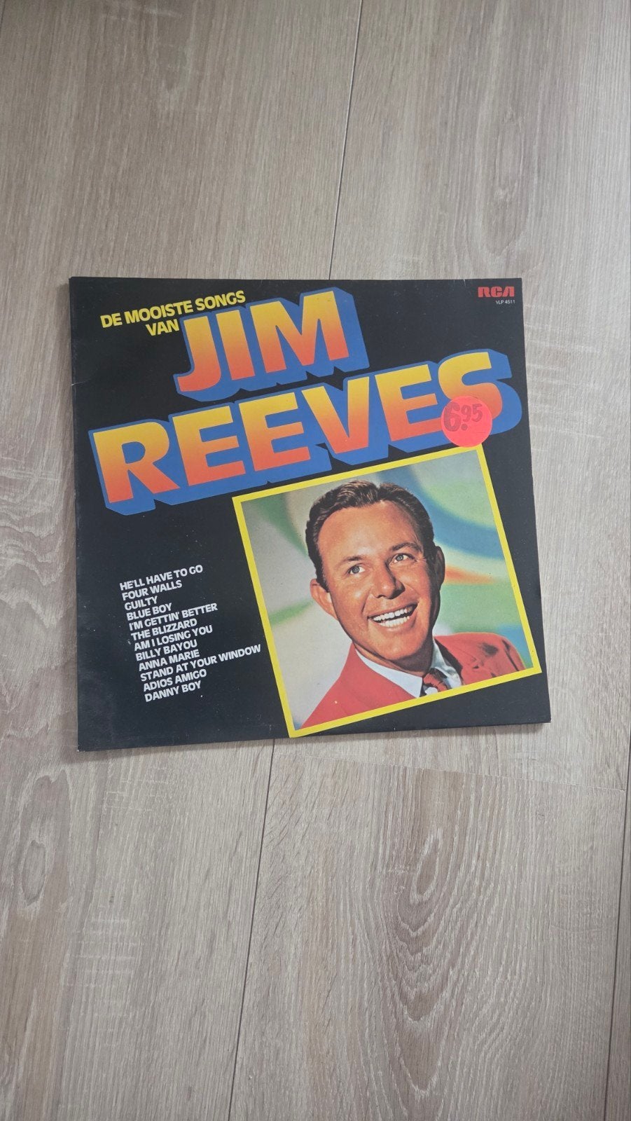 Jim Reeves - De Mooiste Songs Van (LP Vinyl), Ophalen of Verzenden, 1970 - 1979, Gebruikt, 12 inch