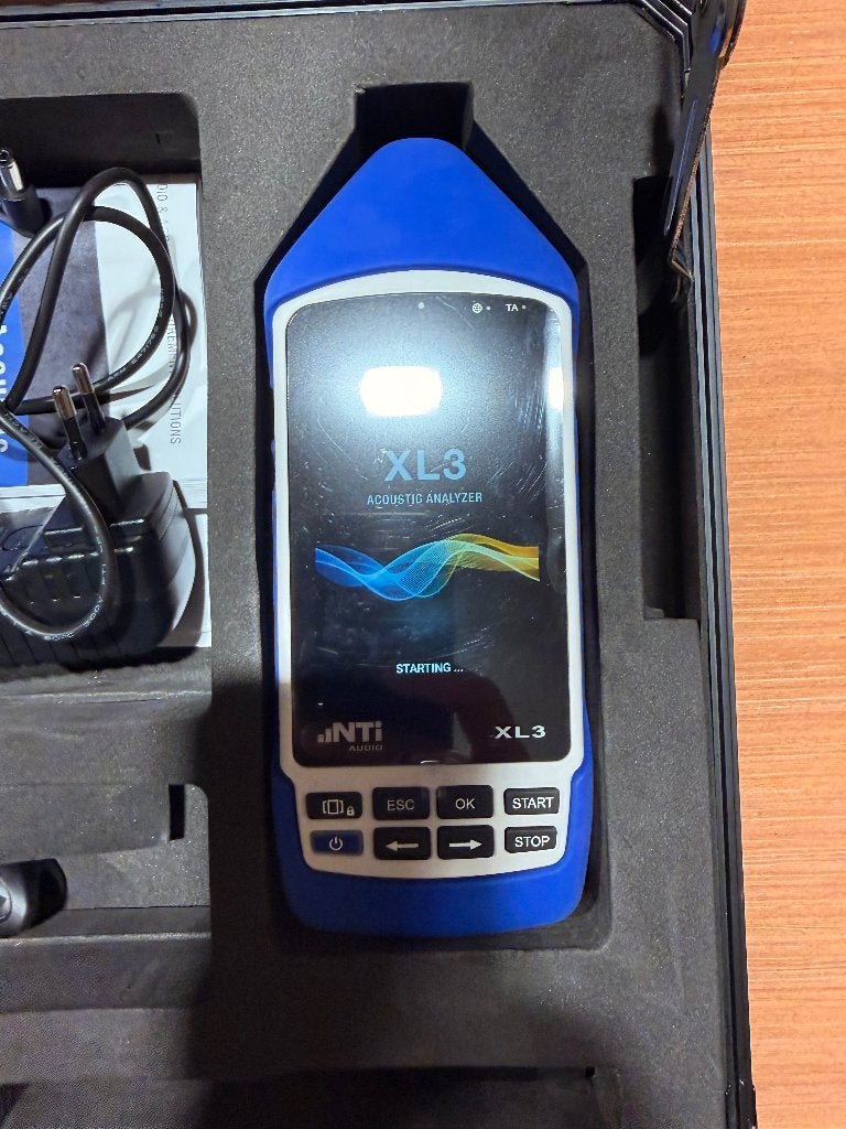 NTi Audio XL3 Acoustic Analyzer.