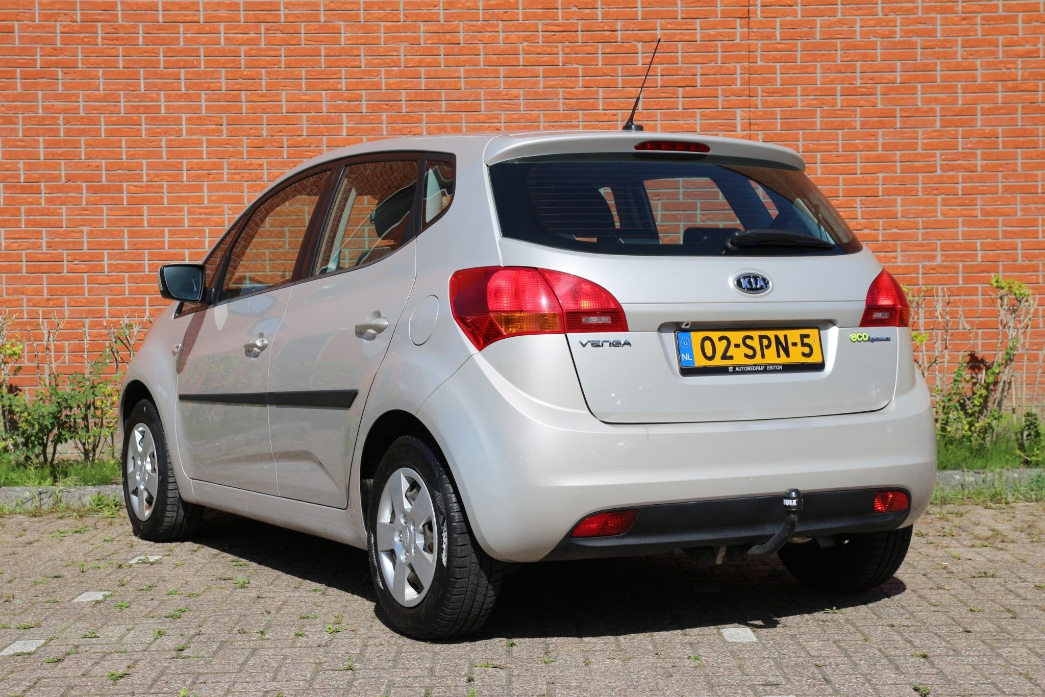 Kia Venga 1.4 CVVT Seven UNIEK! | Unieke KM.stand! | Airco |, Auto's, Voorwielaandrijving, Euro 5, Stof, Gebruikt