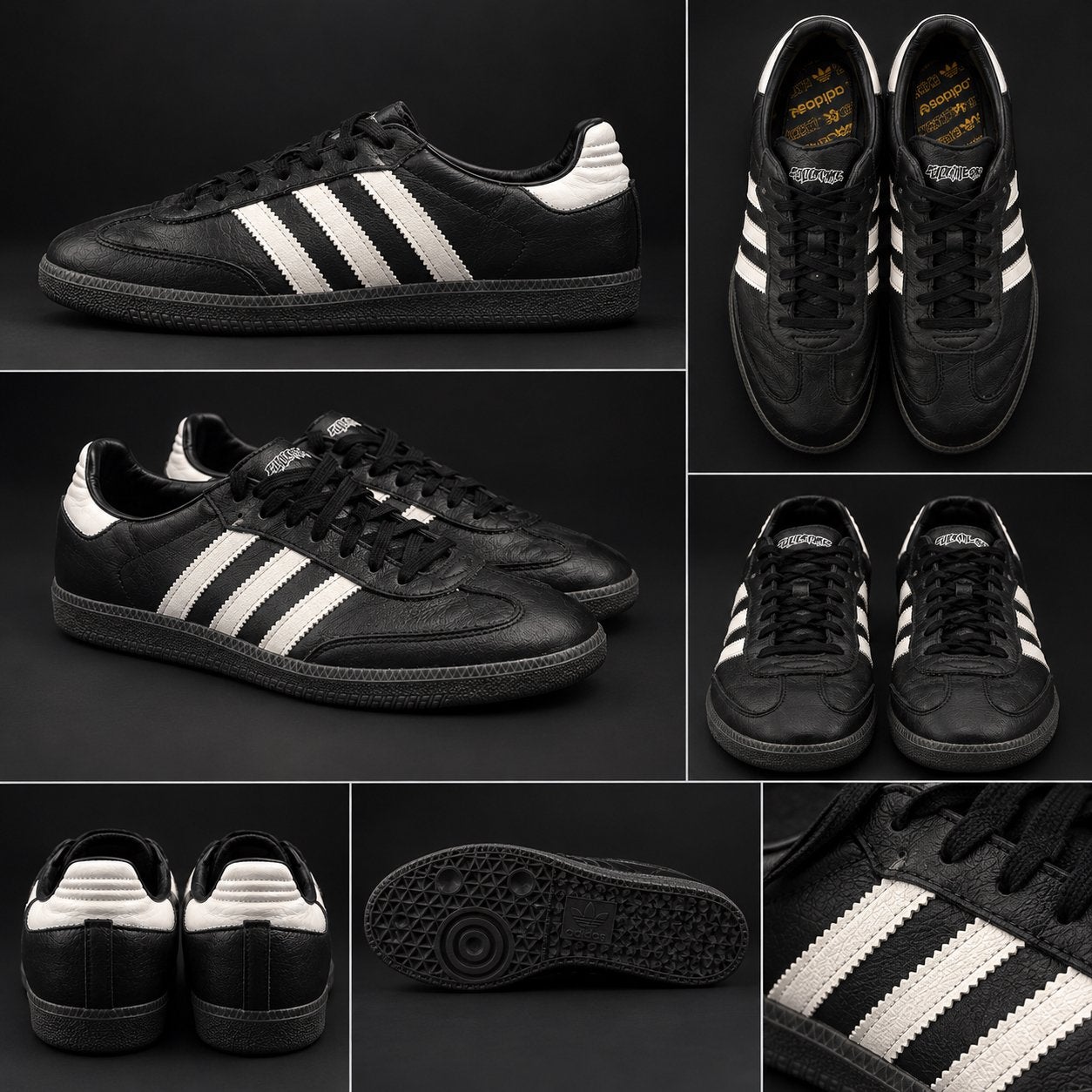 Adidas sambas, Ophalen, Zwart, Sneakers of Gympen, Zo goed als nieuw