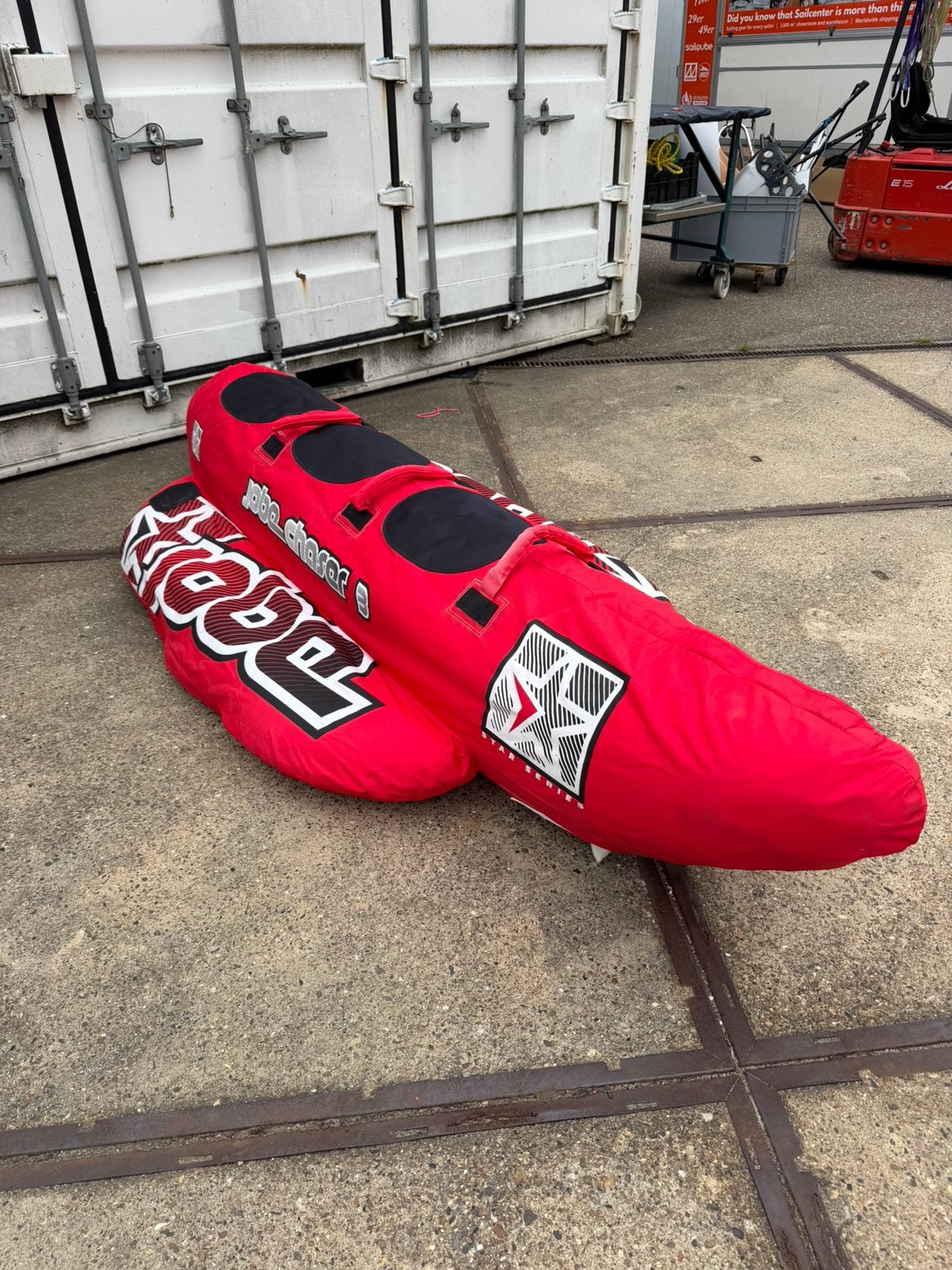 Jobe chaser 3 personen funtube, Watersport en Boten, Ophalen of Verzenden, Zo goed als nieuw, Funband of Funtube