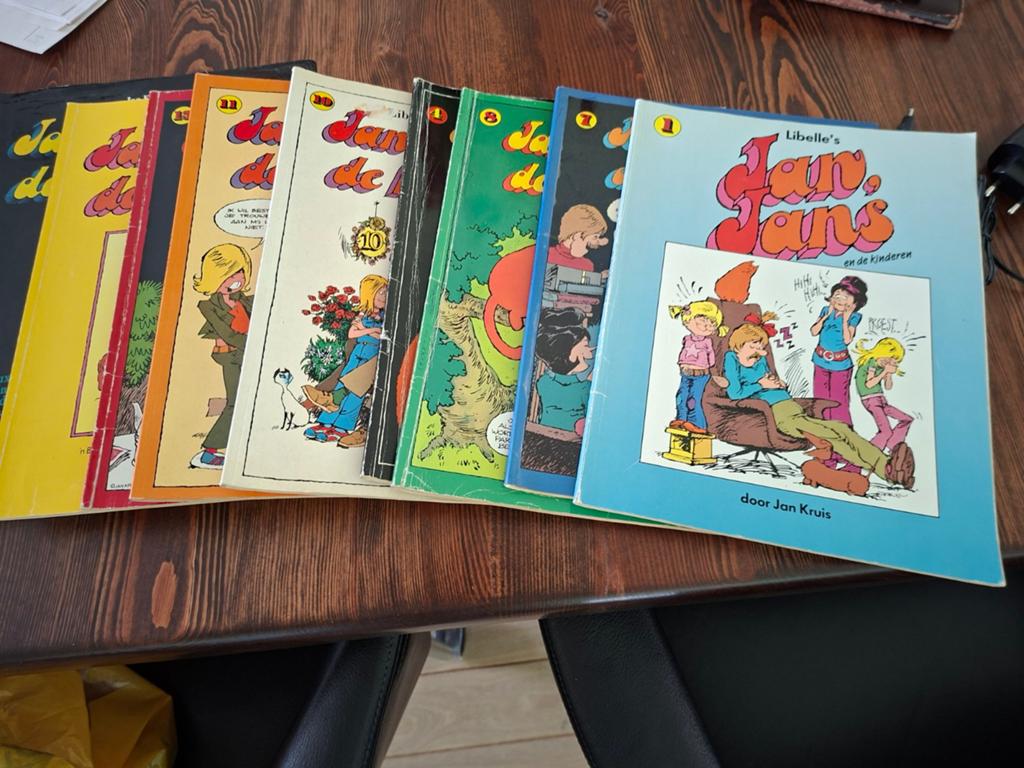 Jan, Jans en de kinderen stripboeken., Meerdere stripboeken, Ophalen, Gelezen