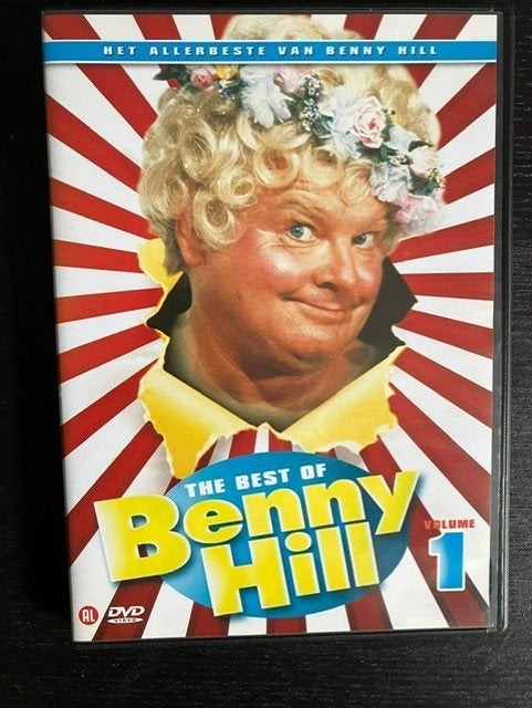 Benny Hill DVD's complete serie 4 delen, Alle leeftijden, Ophalen of Verzenden, Zo goed als nieuw, Overige genres