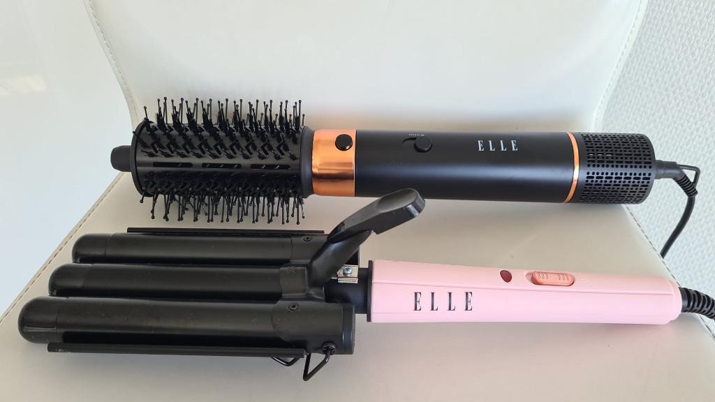 ELLE Triple Wave Curler krultang + Elle Magic Hot Air Styler, Sieraden, Tassen en Uiterlijk, Uiterlijk | Haarverzorging, Ophalen of Verzenden