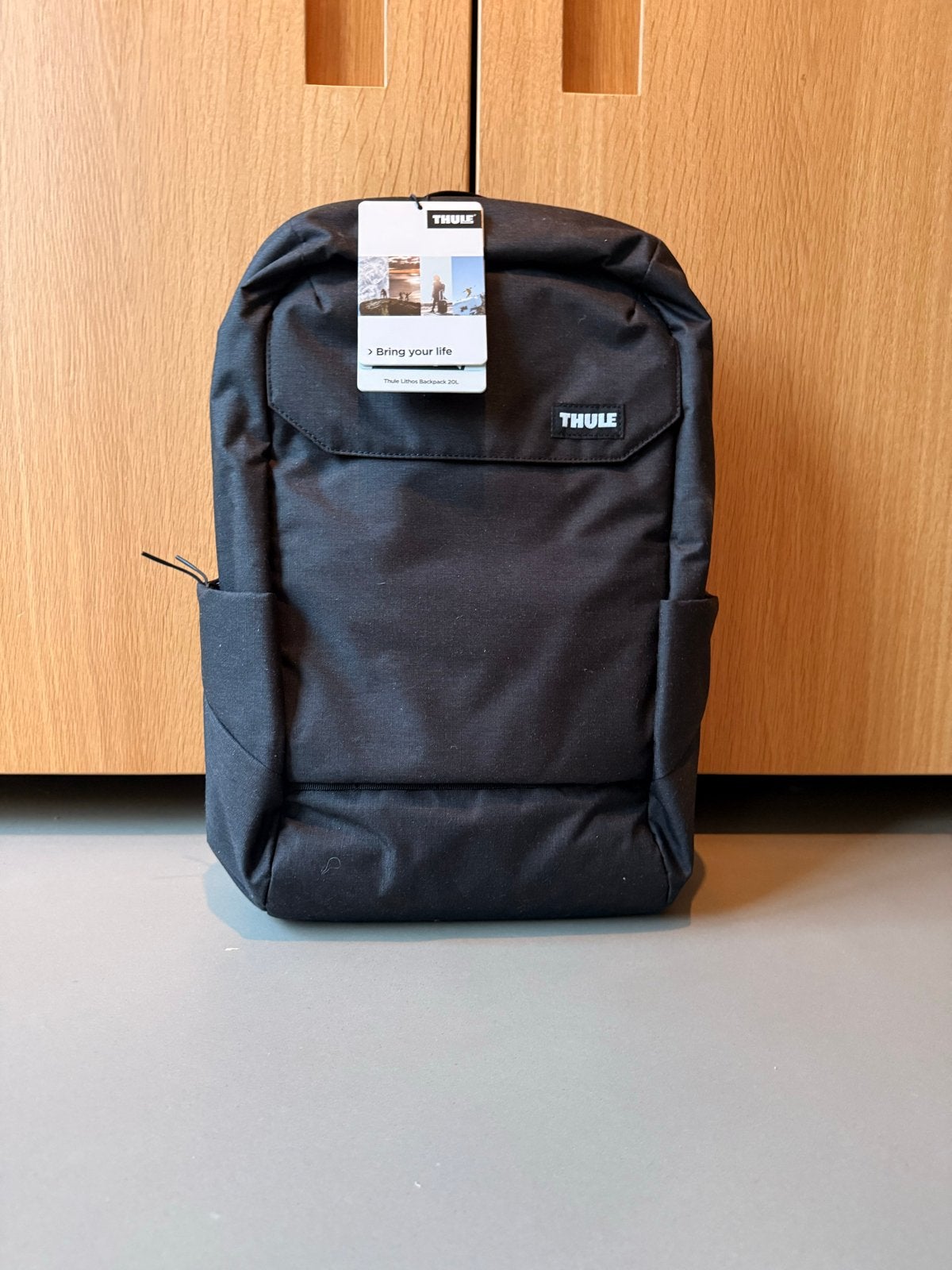 Thule Lithos Backpack 20L Zwart - NIEUW met labels, Ophalen of Verzenden, Nieuw, 25 tot 40 cm, Overige merken