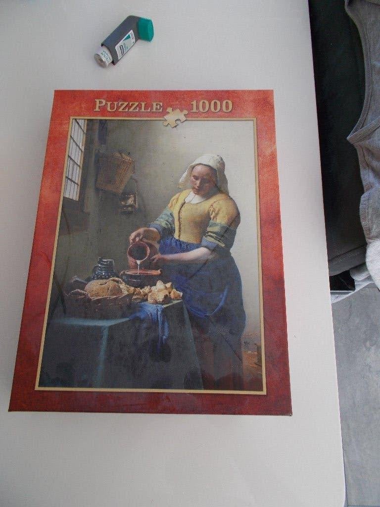3x Legpuzzel 1000 stukjes - Museum Collectie, Ophalen of Verzenden, 500 t/m 1500 stukjes, Gebruikt, Legpuzzel