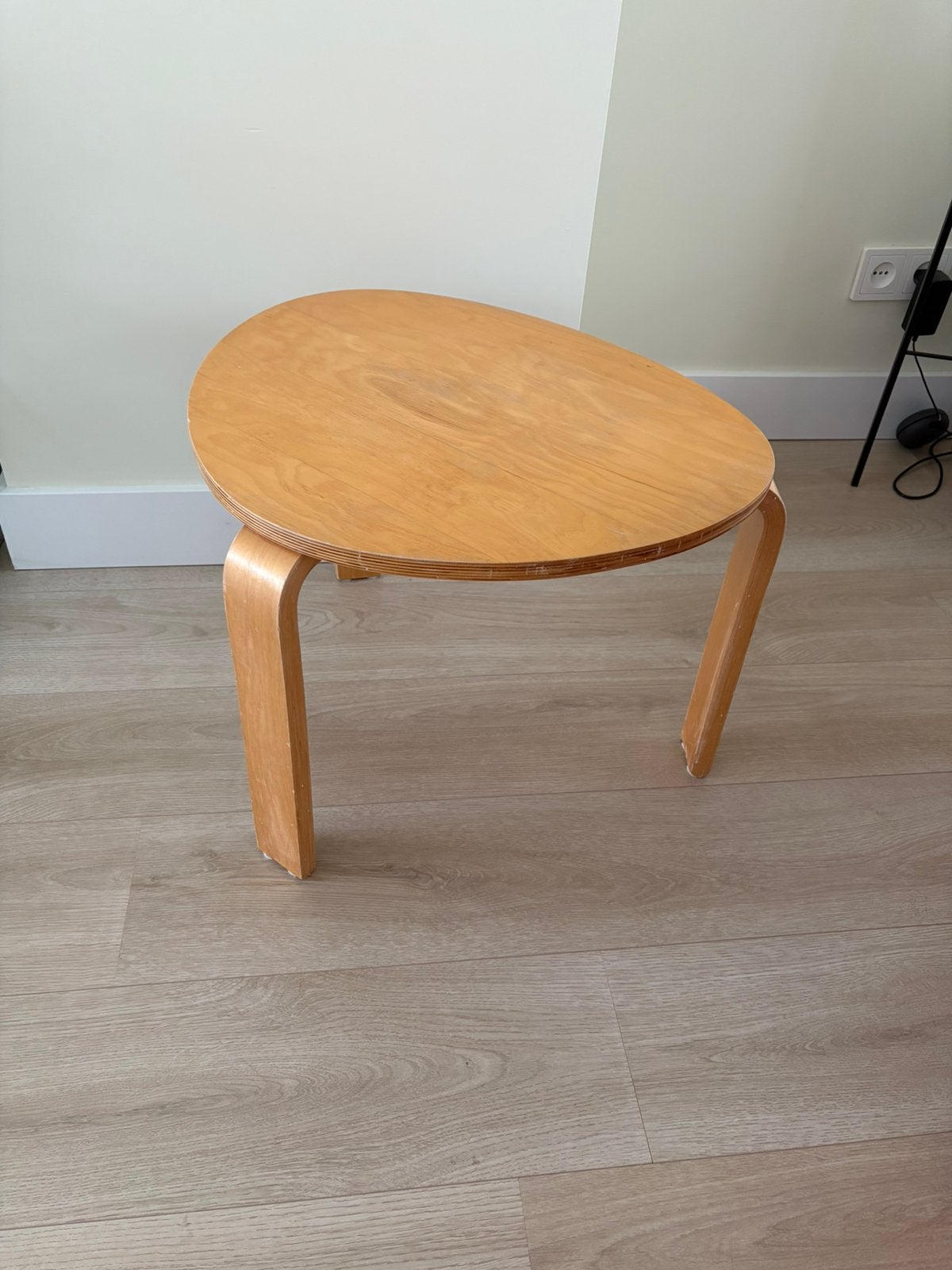 Vintage IKEA Valsta design tafel Alvar Aalto Artek / Frosta, Ophalen, Minder dan 45 cm, Minder dan 55 cm, Gebruikt