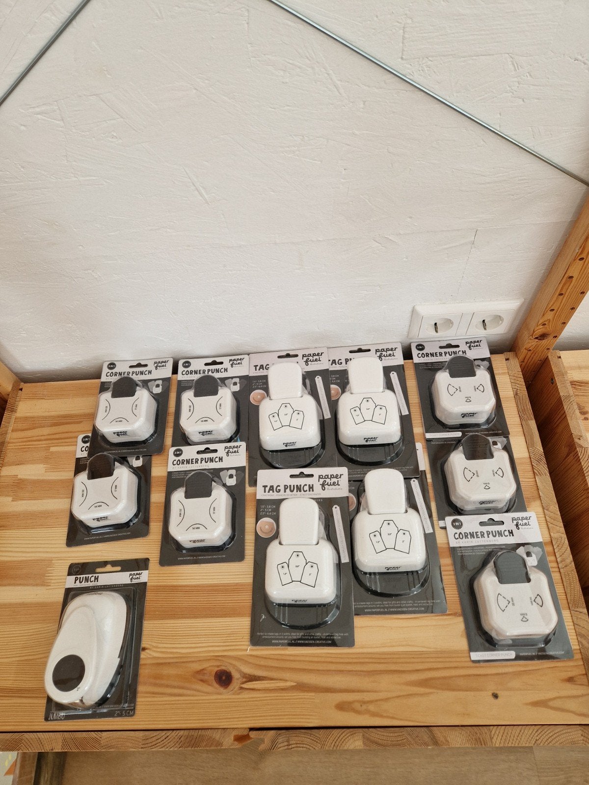 Diverse vormen Paper Fuel ponsen en snijmessen, Hobby en Vrije tijd, Gereedschap of Toebehoren, Nieuw, Ophalen of Verzenden, Geschikt voor karton