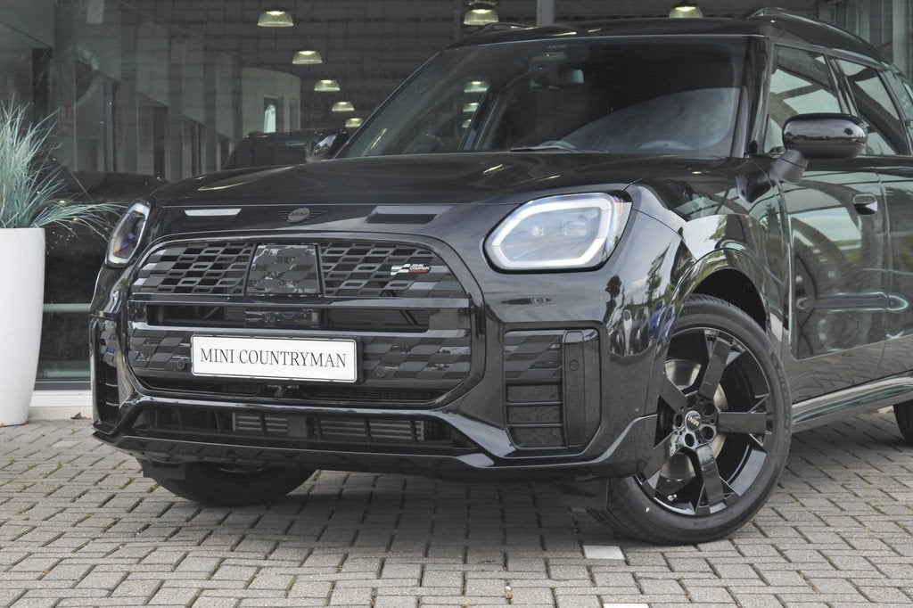 MINI Countryman C Automaat / John Cooper Works / Pakket M /, Auto's, Mini, Zwart, Zwart, Leder, Bedrijf