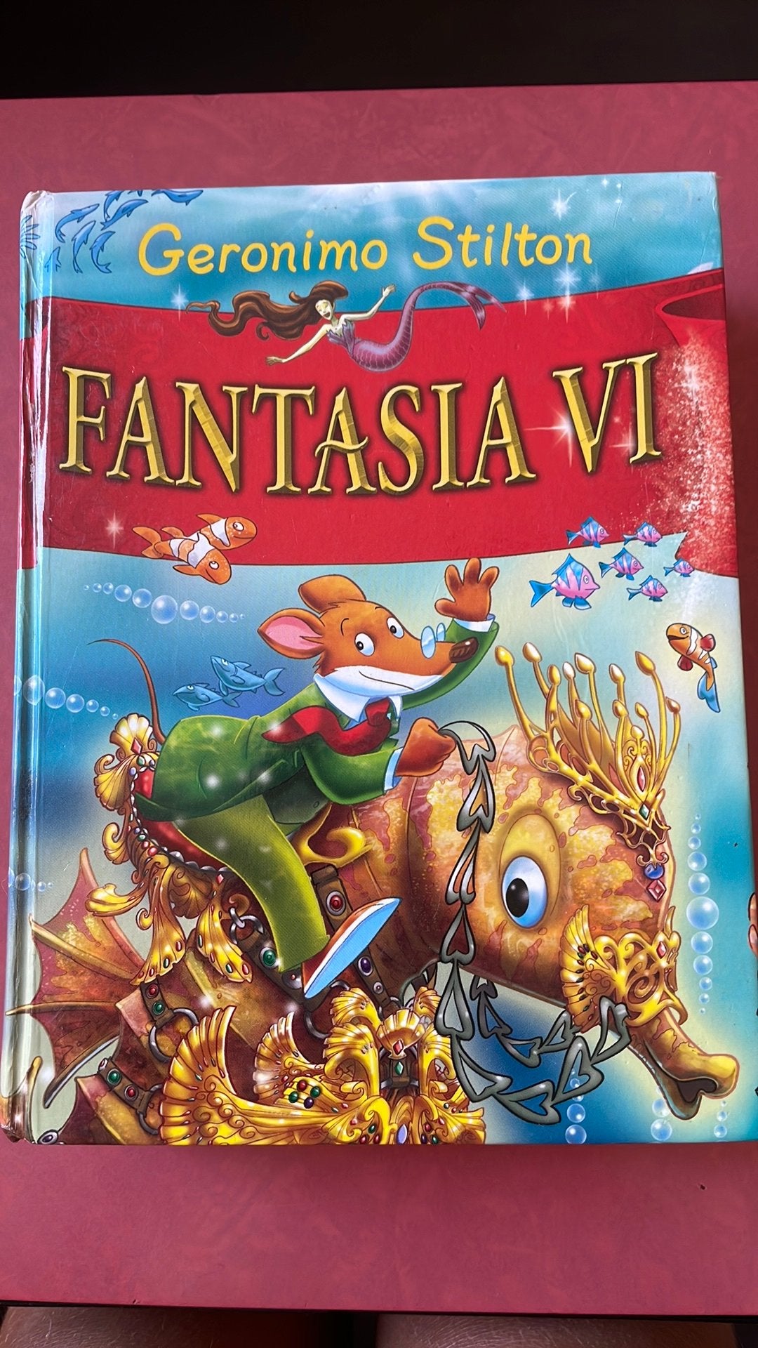 Fantasia leesboek van Geronimo Stilton, Ophalen of Verzenden, Zo goed als nieuw, Fictie algemeen