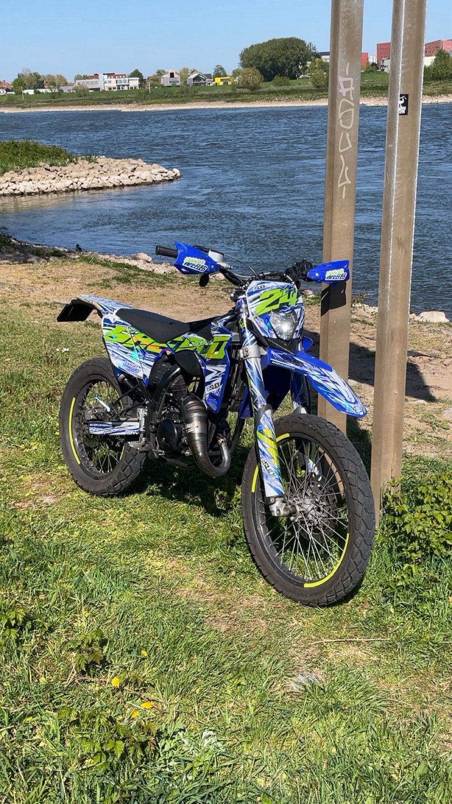 Sherco 50 waarde peiling, 6 versnellingen, Zo goed als nieuw, 80 cc, Ophalen
