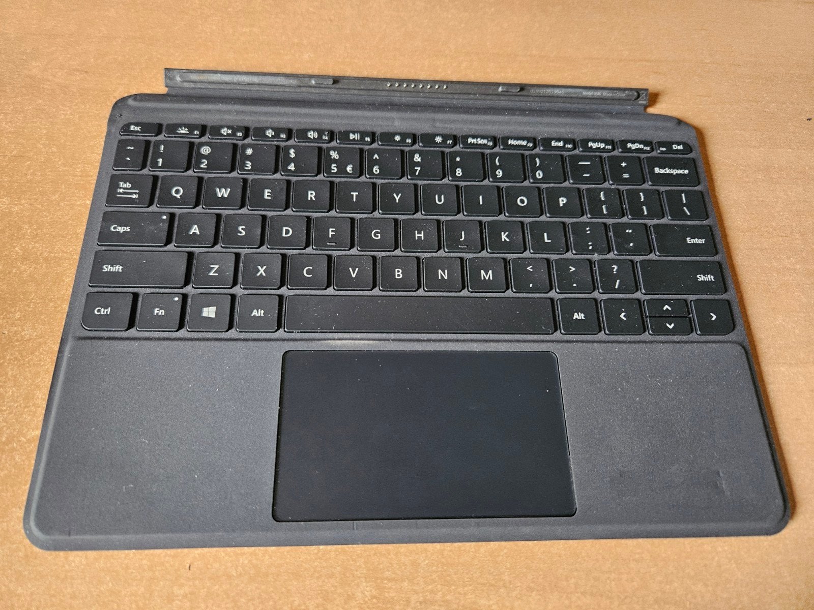 Microsoft Surface Go (1,2,3 of4 )Type Cover (1840) - Qwerty, Computers en Software, Toetsenborden, Gebruikt, Qwerty, Draadloos