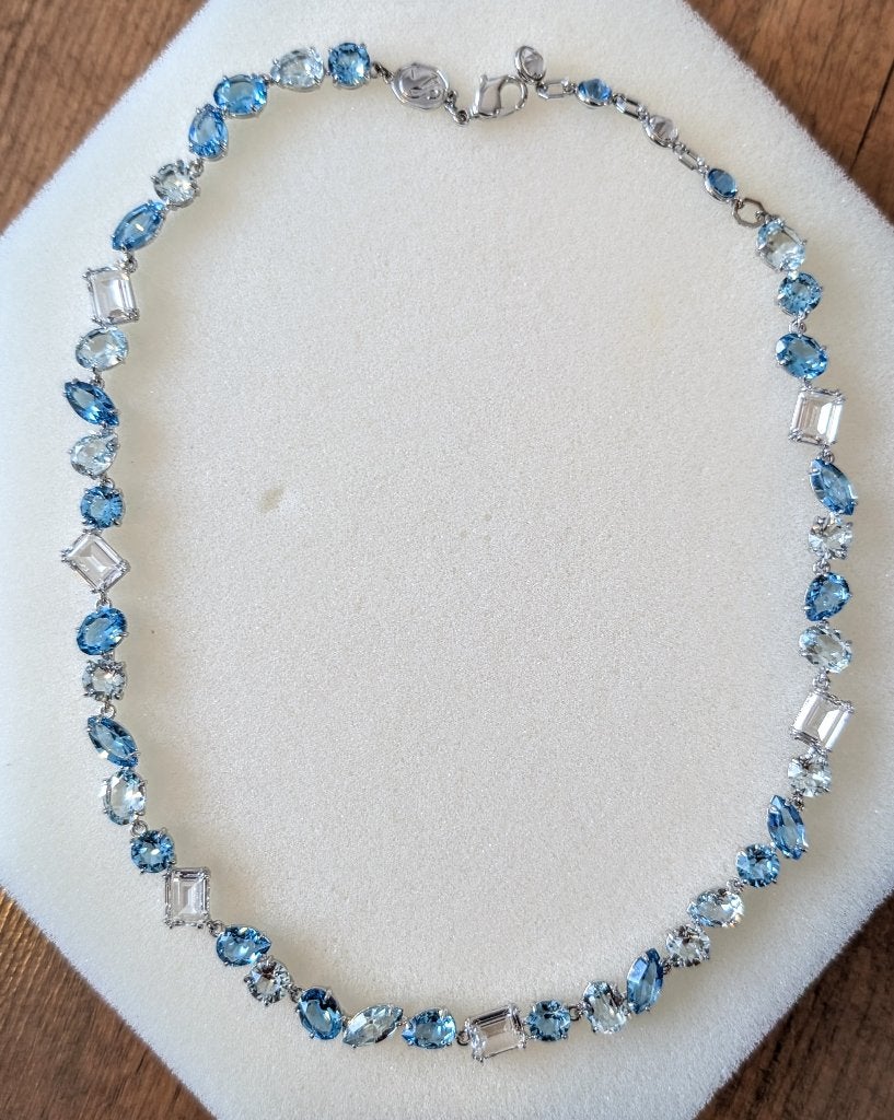 Swarovski ketting, Nieuw, Zilver, Zilver, Ophalen