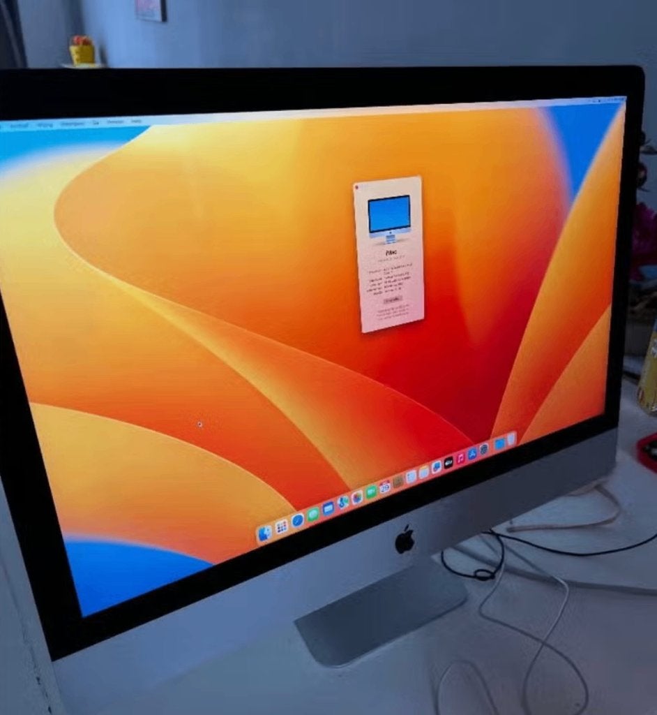 iMac 27" i7 Retina 5k 2018 (16gb ram, 500gb SSD, 8gb radeon), Computers en Software, Apple Desktops, Ophalen, SSD, IMac, 512 GB
