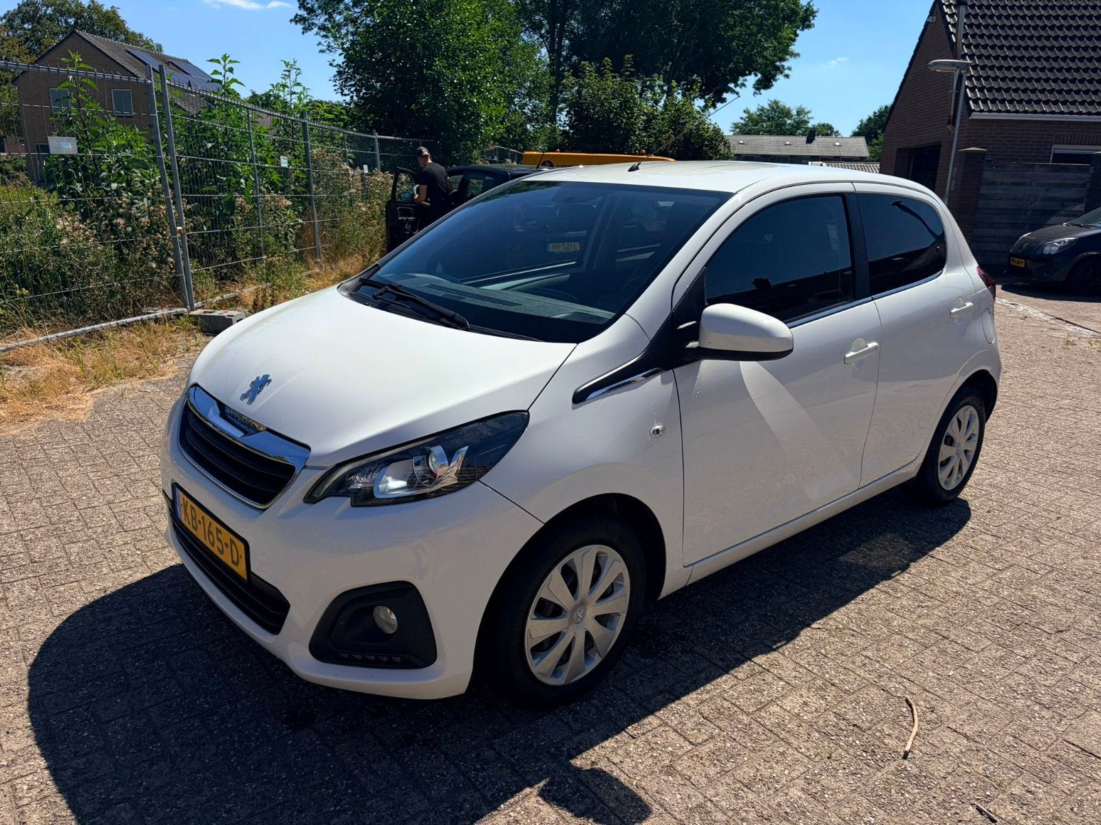 Peugeot 108 1.0 12V E-vti 51KW 5DR 2016 Wit, Auto's, Voorwielaandrijving, 4 stoelen, Wit, Origineel Nederlands