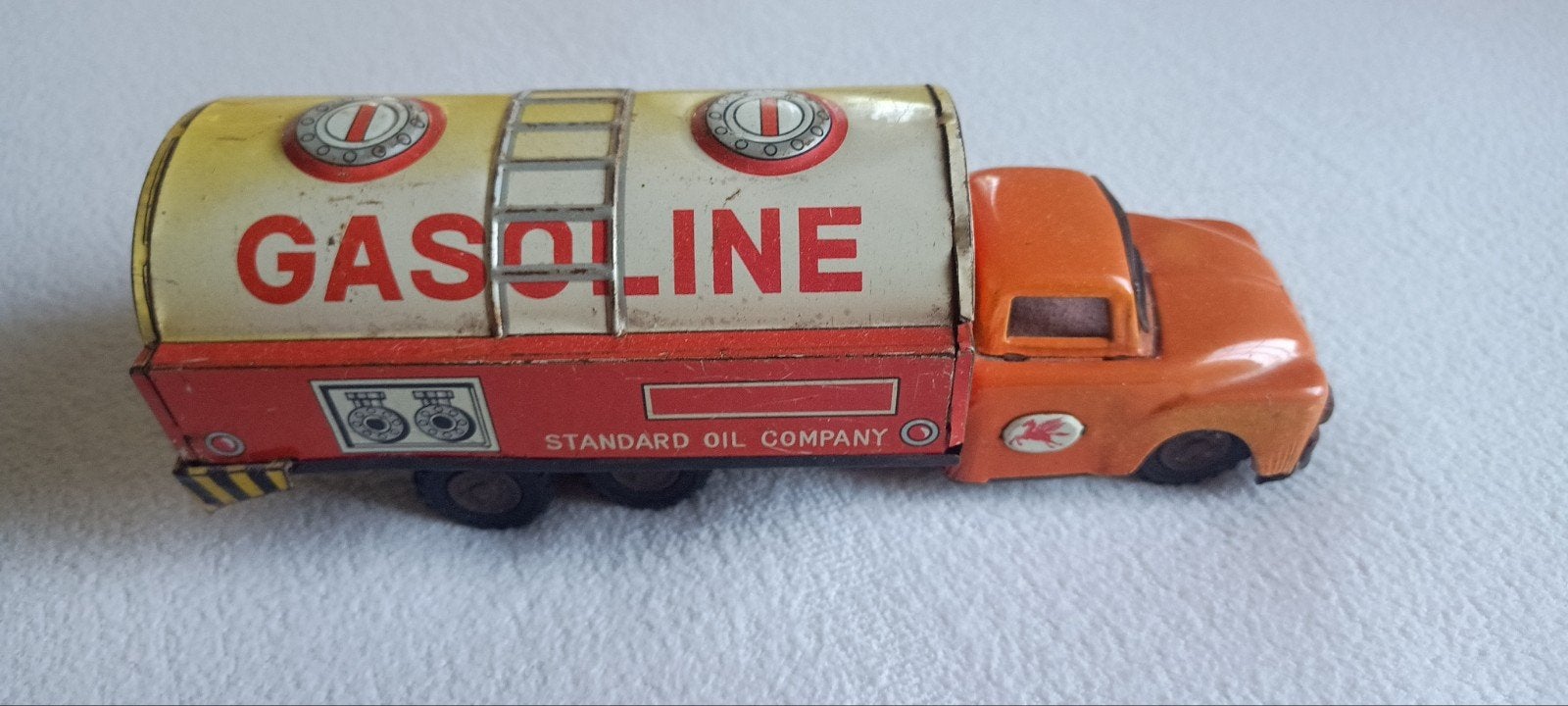 Vintage blikken tankwagen 'GASOLINE' - Standard Oil, Ophalen of Verzenden
