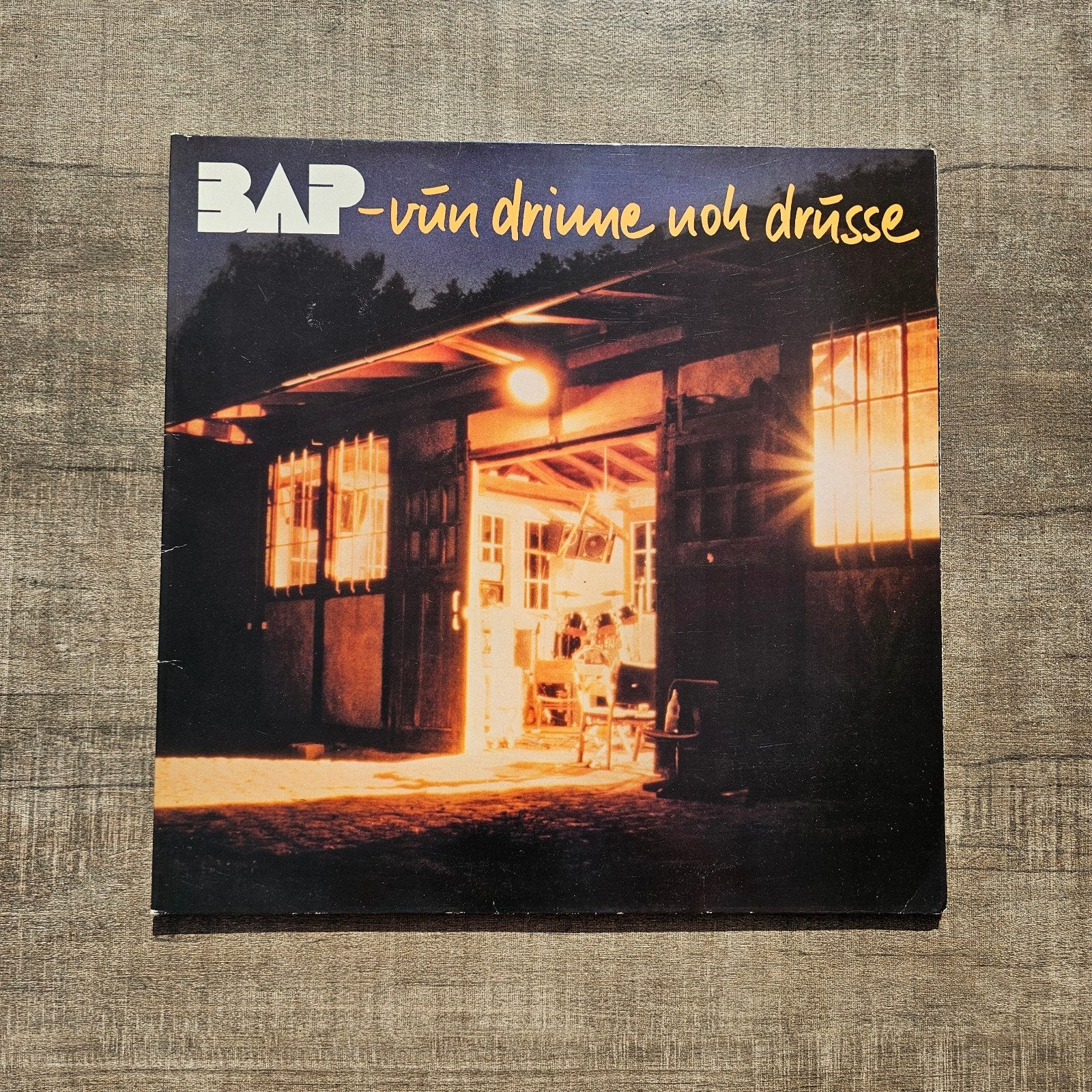 BAP - Vun Drinne Noh Drusse LP (1980) - Pop/Rock Vinyl, Cd's en Dvd's, LP, Gebruikt, Pop, Ophalen of Verzenden