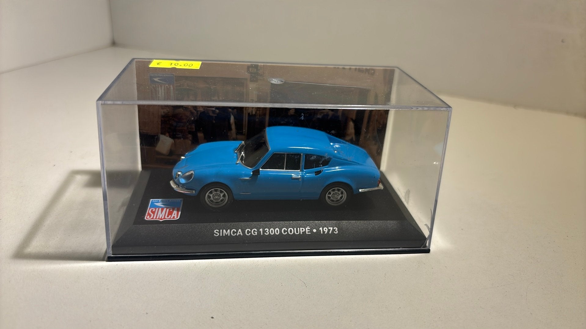 Simca cg 1300 coupe 1973 altaya 1.43, Overige merken, Auto, Ophalen of Verzenden, A