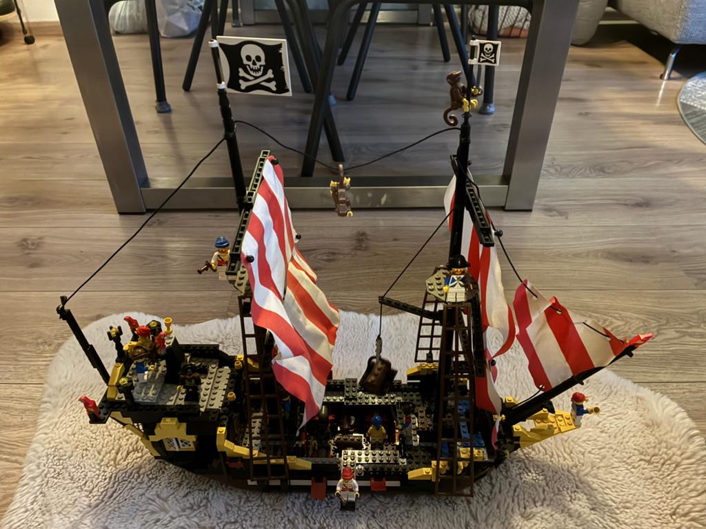 Lego Pirates Schip - Klassieke Piratenboot met Figuren, Kinderen en Baby's, Speelgoed | Duplo en Lego, Ophalen, Inclusief minifiguren