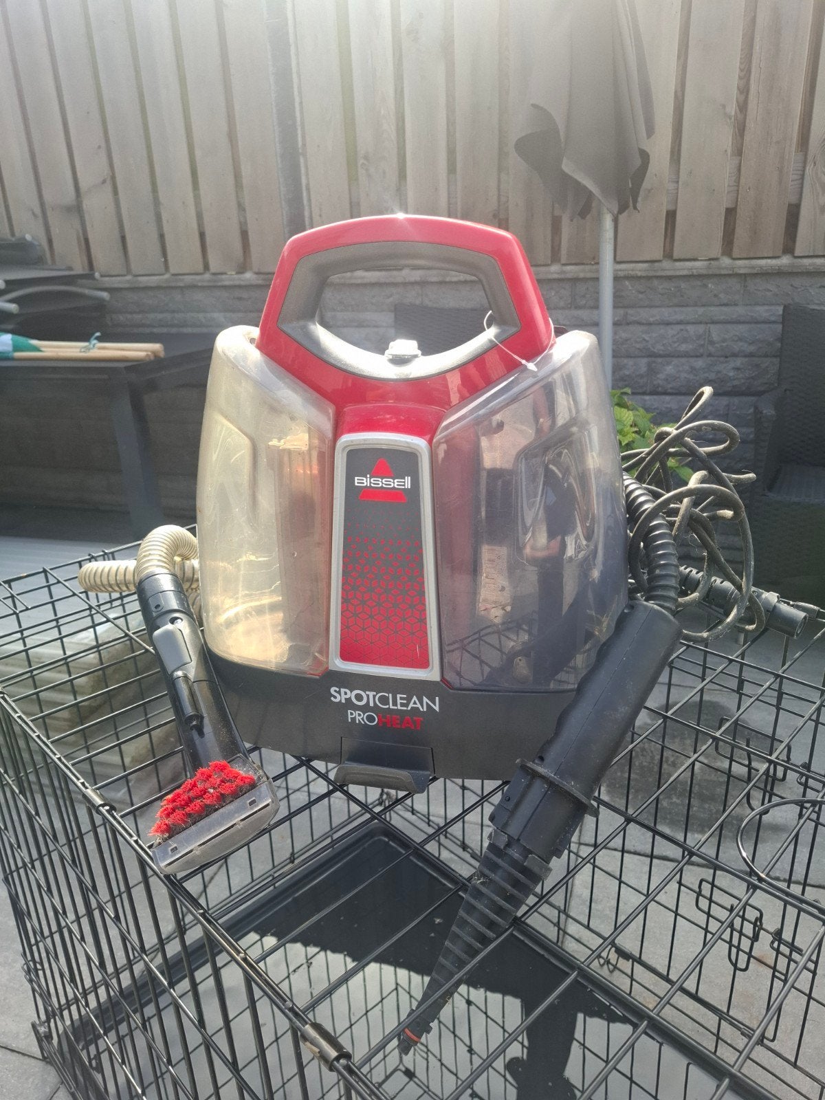 Spotclean ProHeat vlekkenreiniger, Ophalen