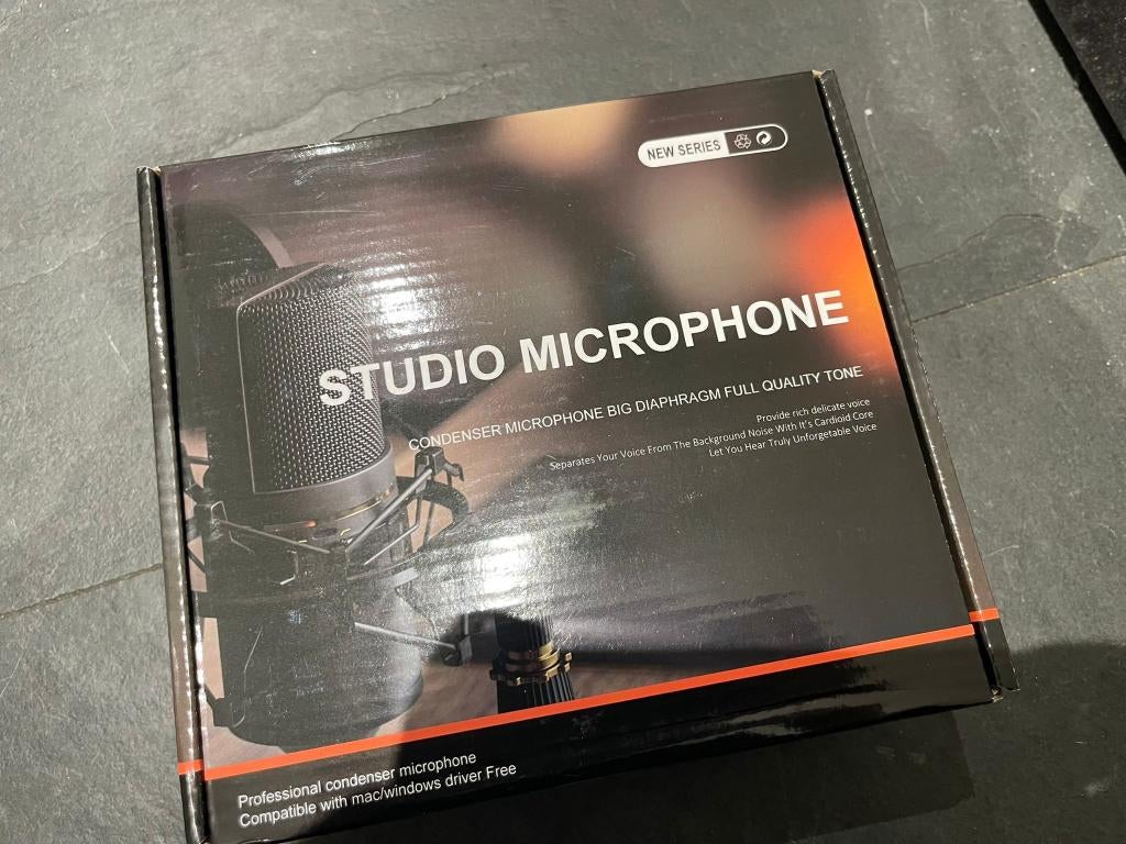 Condenser Sudio Microphone Diaphragm Full Quality Tone, Muziek en Instrumenten, Ophalen of Verzenden, Nieuw, Studiomicrofoon