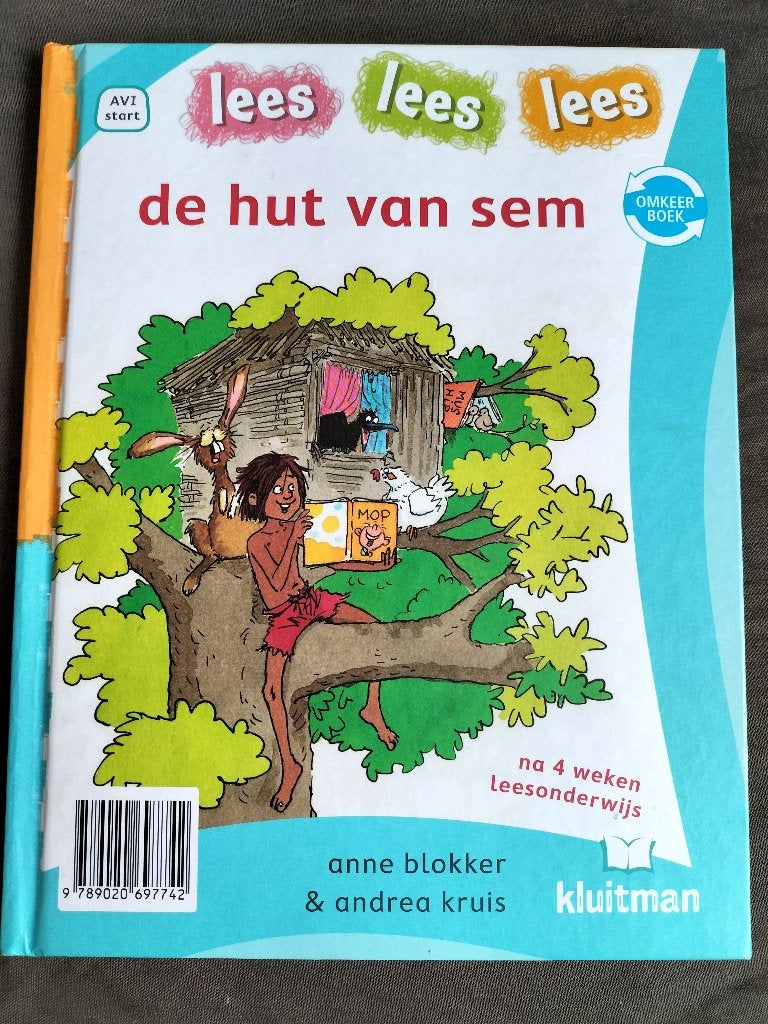 lees lees lees - omkeerboek / avi Start en avi M3, Boeken, Ophalen of Verzenden, Zo goed als nieuw, Anne Blokker, Fictie algemeen