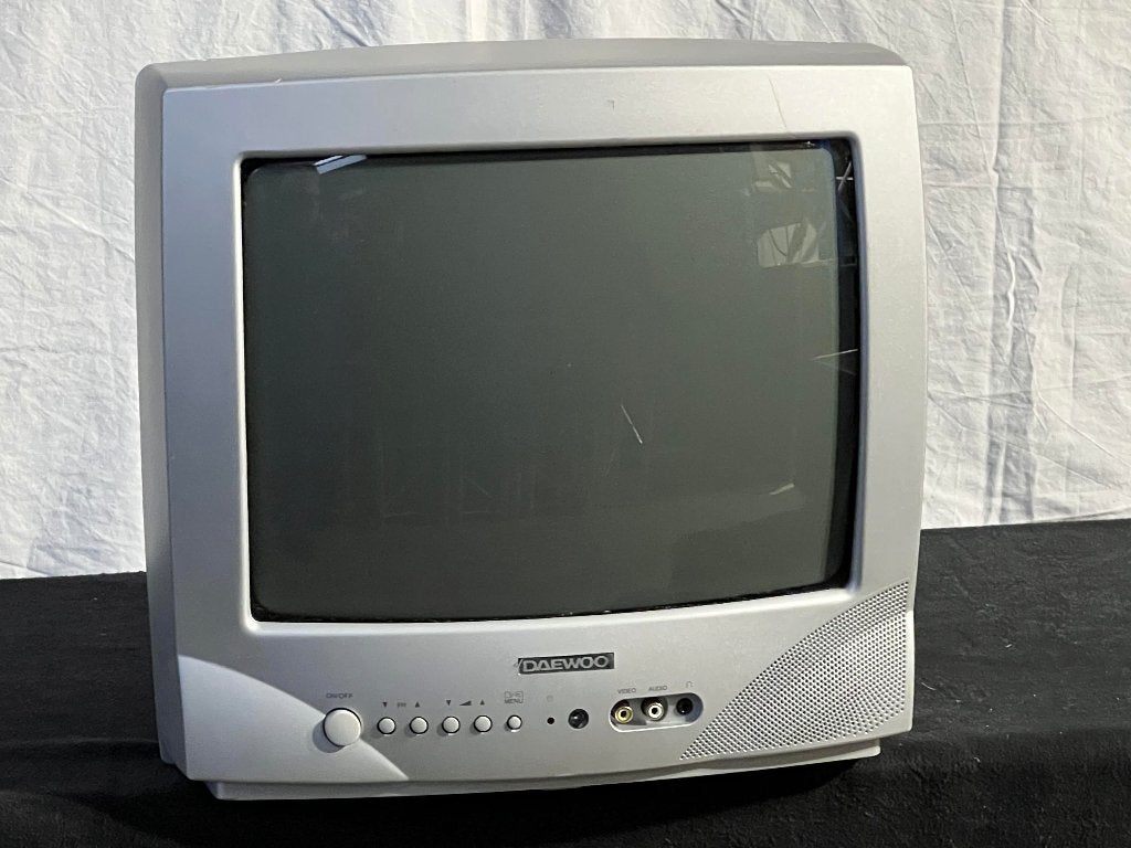 DAEWOO 14 INCH COLOR TV MODEL 14V1NT, Overige merken, Gebruikt, 50 Hz, Ophalen of Verzenden