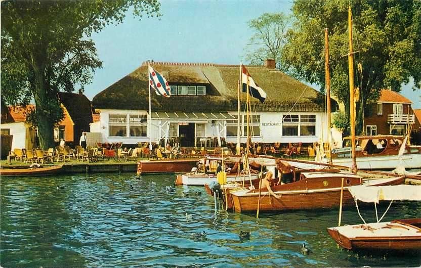 377-513-027 Grouw  Het Theehuis, Verzenden, Voor 1920, Friesland
