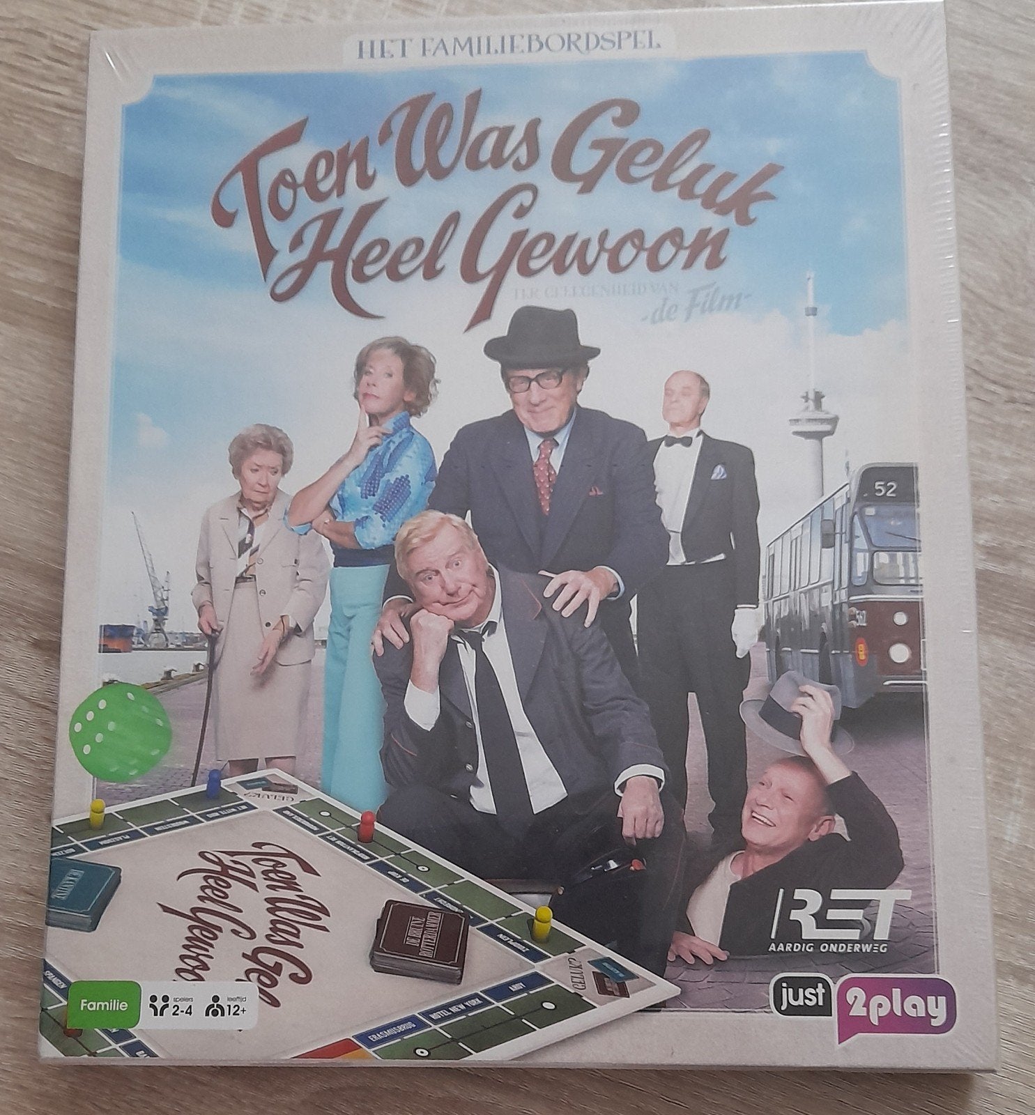 Toen Was Geluk Heel Gewoon - Het Familiebordspel, Hobby en Vrije tijd, Een of twee spelers, Ophalen, Nieuw, Just 2Play