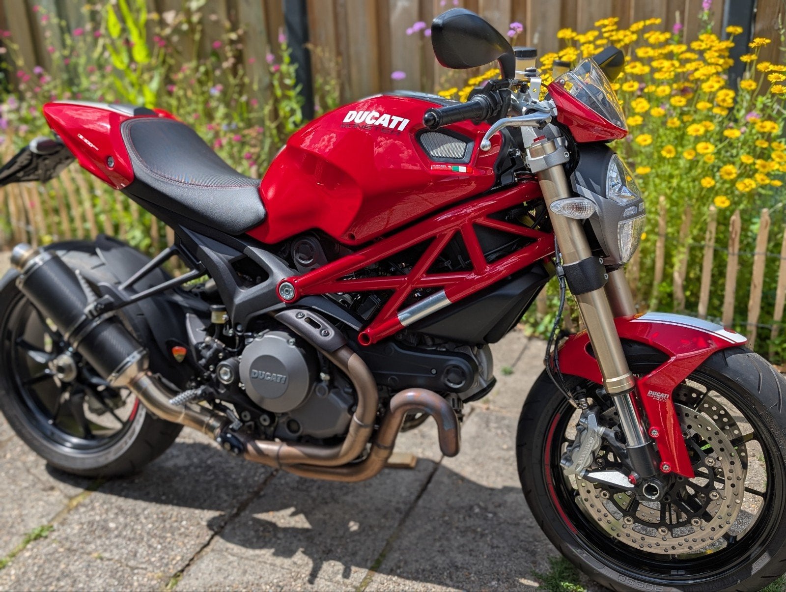 Ducati Monster 1100 EVO 2012 /16500 km uitmuntende staat., Motoren, Motoren | Ducati, 2 cilinders, Motorrijbewijs A, Gebruikt