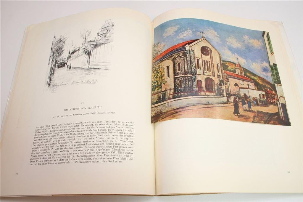 Vintage Kunstboek Utrillo [1967] — Montmartre, Ophalen of Verzenden, Gelezen