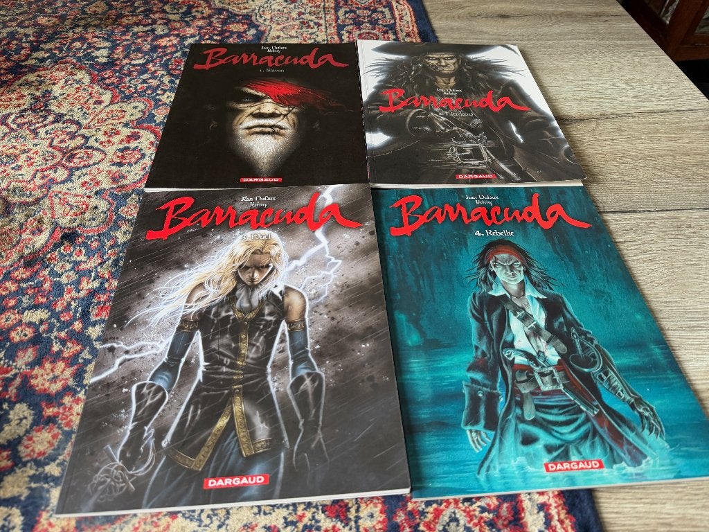 Barracuda. Jean Dufaux - Jérémy. Deel 1, 2, 3 en 4., Boeken, Stripboeken, Ophalen of Verzenden, Meerdere stripboeken, Jean Dufaux - Jérémy.