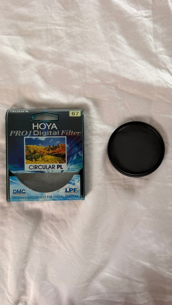 Hoya Pro1 Digital Filter 67mm Circular PL Polarisatiefilter, Polarisatiefilter, 60 tot 70 mm, Ophalen of Verzenden, Zo goed als nieuw
