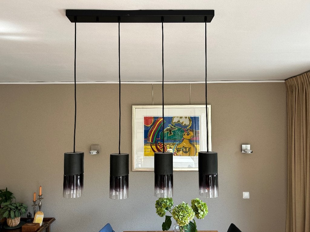 Stijlvolle moderne hanglamp (4 lampen)