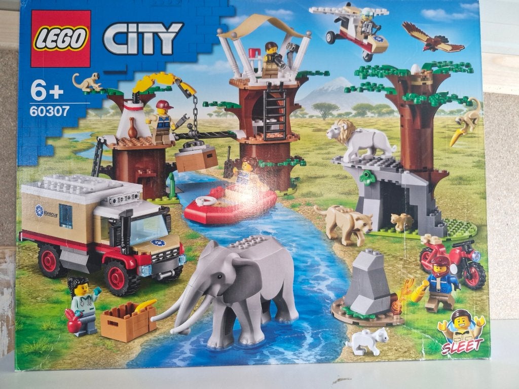 Lego City 60307 Wilde Dieren Reddingskamp, Kinderen en Baby's, City, Lego, Nieuw, Ophalen of Verzenden